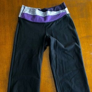 Lululemon wide leg yoga pants